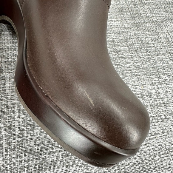 JBU Jambu Cordoba Slip on Clogs Shoes US 7 M Brown Leather Comfort - Picture 6 of 16